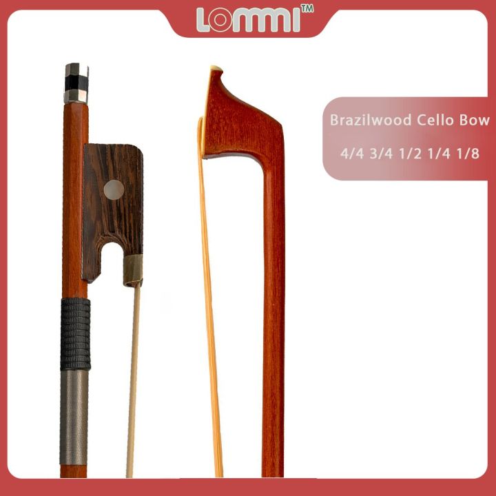 lommi-4-4-3-4-1-2-1-4-1-8-size-advanced-brazilwood-cello-bow-natural-mongolia-horsehair-frog-for-acoustic-cello-electric-cello