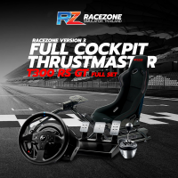 ชุดเซ็ทโครงพร้อมจอยพวงมาลัย Thrustmaster T300 RS GT + Racezone Full Cockpit V3