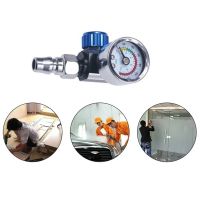 Practical Pneumatic Tool Gunand Tool Adapter Pressure Gauge Pneumatic Tool Regulating Valve Air Pressure Regulator