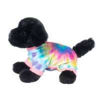 ตุ๊กตานิ่ม Douglas  ตุ๊กตาลูกสุนัขในชุดนอน แฮทตี้ Hattie Black Lab PJ Pup ขนาด 6 นิ้ว แบรนด์ดังจากอเมริกา มี มอก. มาตรฐานความปลอดภัย