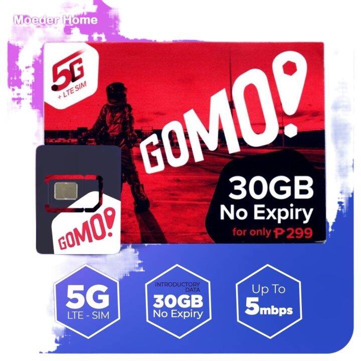 COD Sim Card expiration 25GB Mobile Data Lazada PH