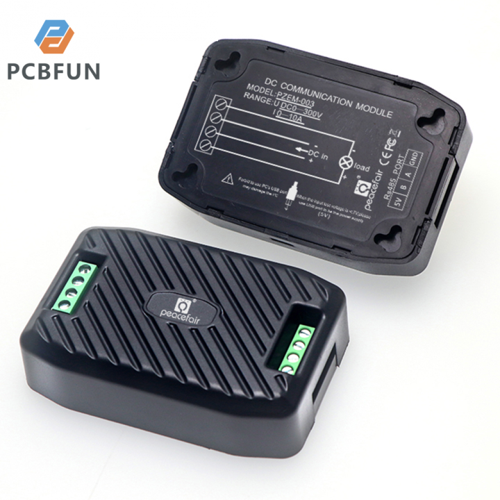 pcbfun-peacefair-มิเตอร์ไฟฟ้ากระแสตรง0-300โวลต์มิเตอร์แอมมิเตอร์-rs485แรงดันไฟฟ้าในปัจจุบันเครื่องวัดพลังงานวัตต์มิเตอร์