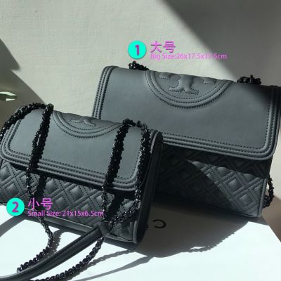 Original TB 2 size new womens chain bag oblique satchel