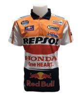 Repsol Honda MotoGP Team HRC Unisex Casual polo POLO POLO shirt  16