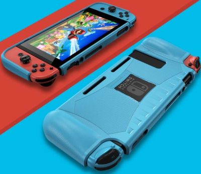 เคส TPU แบบซิลิโคนสำหรับ Nintendo Switch กันกระแทก,เคสป้องกันตามหลักสรีรศาสตร์ที่จับสำหรับ Nintendo Switch NS เคสอุปกรณ์เสริม
