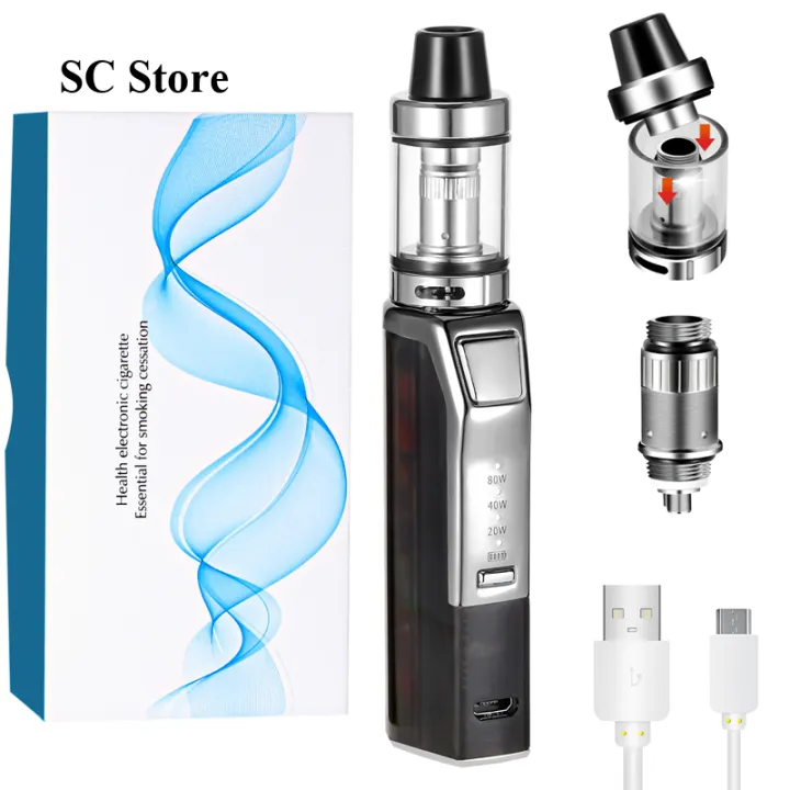 Chargeable Original 80W Kit Build In Battery Box Mod With Box Mods