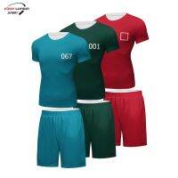 [COD] sports suit male 2021 new mens short-sleeved two-piece running fitness