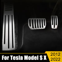 สำหรับ Tesla รุ่น SX รุ่น ModelX 2012- 2019 2021 2022รถเท้าเหยียบการใช้ Accelerator เบรคเหยียบ Pad อุปกรณ์เสริม