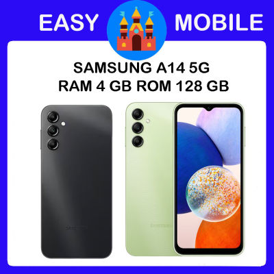 SAMSUNG A 14 5G Ram 4 GB  Rom 128 GB ประกันศูนย์ 1 ปี ชำระเงินปลายทางได้