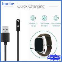 BUCHE อุปกรณ์เสริมเสริม สายลวดสายไฟ ที่ชาร์จไฟ ที่ชาร์จไฟ USB ที่ชาร์จแม่เหล็ก ที่ชาร์จนาฬิกาอัจฉริยะ 2พิน