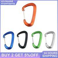 ✥ 1pc Climbing Carabiner High Strength Aluminium Alloy Professional D-shape climbing fastenings Safety Buckle Climbing Acessorie