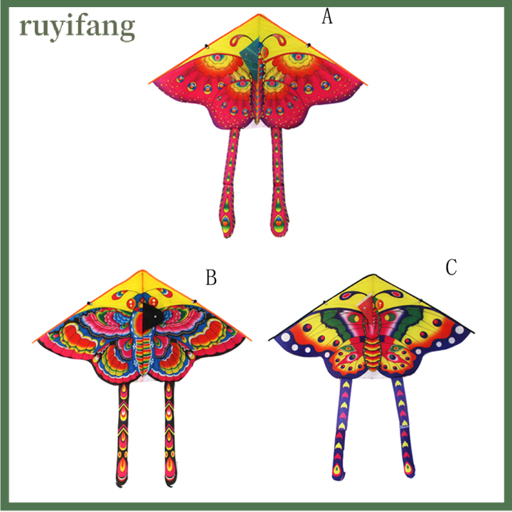 ruyifang-ผีเสื้อขนาดใหญ่90ซม-ว่าวเส้นเดียวความแปลกใหม่สัตว์ว่าวเด็กของเล่นของขวัญ