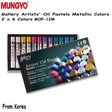 Mungyo Gallery Soft Oil Pastel Colour (Pastels Color Set of 12 / 24 / 36 /  48)
