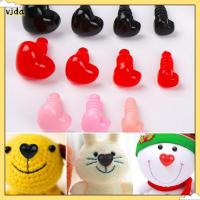 VJDA 10pcs/5pairs 5/10/12/15มม อุปกรณ์เสริม DIY ตาพลาสติก ของเล่นสัตว์เพื่อความปลอดภัย ลูกตา ตุ๊กตาทำหัตถกรรม