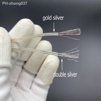 1m Copper Cord Flat Wire 20 22 24 26 30 AWG Two-core Transparent Parallel Flower Cable Waterproof LED Lamp Holder Wire
