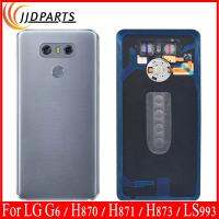 ใหม่ G6เคสสำหรับ LG ด้านหลังฝาหลังปิดโทรศัพท์กระจกที่อยู่อาศัยสำหรับ H870 H871 H873 LS993 + ปุ่มลายนิ้วมือเลนส์กล้องถ่ายรูปสติกเกอร์กาว