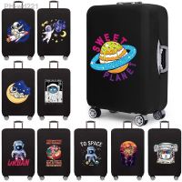 Travel Suitcase Protective Cover Astronaut Print Luggage Cover Elasticity Thicker Dust Cover Trolley Case New Travel Accessories