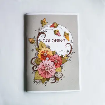 1 Pcs New 24 Pages Mandalas Flower Coloring Book For Children