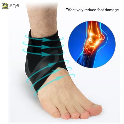 MJy5♡♡♡ LeftRight Feet Sleeve Ankle Support Socks Compression Anti Sprain Heel Wrap