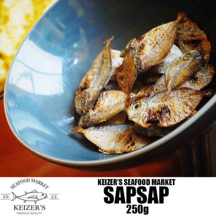 Keizer's Seafood Market 250g Sapsap Dried Fish from Cebu Sapsap Fish