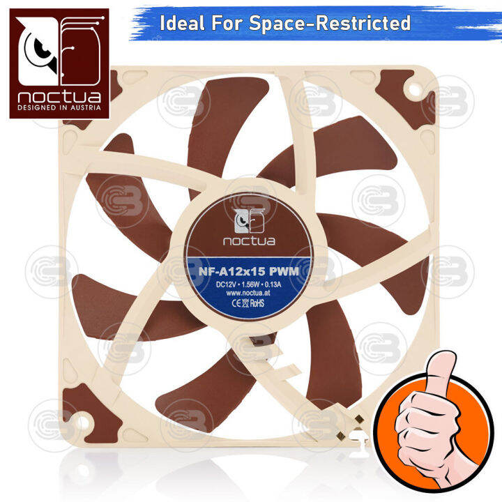 coolblasterthai-noctua-pc-fan-case-nf-a12x15-pwm-size-120-mm-ประกัน-6-ปี