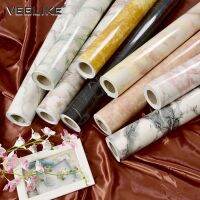 【A PRETTY】ประตูโต๊ะ PVC ไวนิล FilmBathroom Self Adhesive Wallpaper สติกเกอร์ ForCountertops Contact Paper