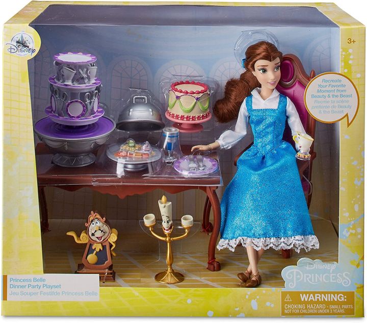 disney-belle-classic-doll-dinner-party-play-set-beauty-and-the-beast-ราคา-1890-บาท