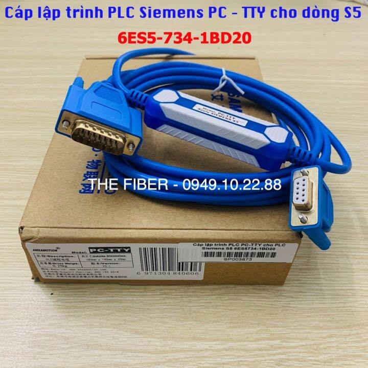 Cavo di programmazione PC-Tty per Siemens S5 Serie PLC Porta RS232 6es5 734- 1bd20 Linea di download - Cina 734-1bd20, cavo PLC Siemens S5