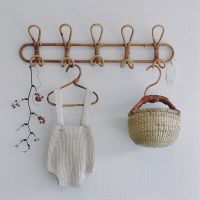 Nordic Vintage Rotan Muur Haken Kleding Hoed Opknoping Haak Haak, Hangers Voor Home Ho Dorm Decor, Kleding Organizer