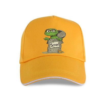 2023 New Fashion  Printed Men Baseball Cap Oscar The Grouch Scram，Contact the seller for personalized customization of the logo