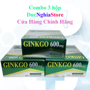 Combo 5 hộp - Ginkgo biloba 600 tăng cường lưu thông máu não