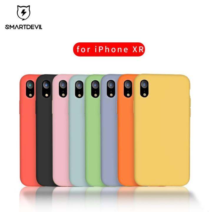 smartdevil-liquid-silicone-phone-case-soft-smooth-cell-phone-back-cover-for-iphone-xr-protect-casing