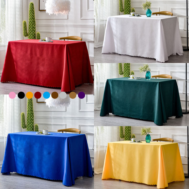 สีทึบผ้าปูโต๊ะพิมพ์ลายและพิมพ์แบบผลักผ้าปูโต๊ะประชุมเหตุการณ์ผ้าปูโต๊ะโฆษณาซักได้