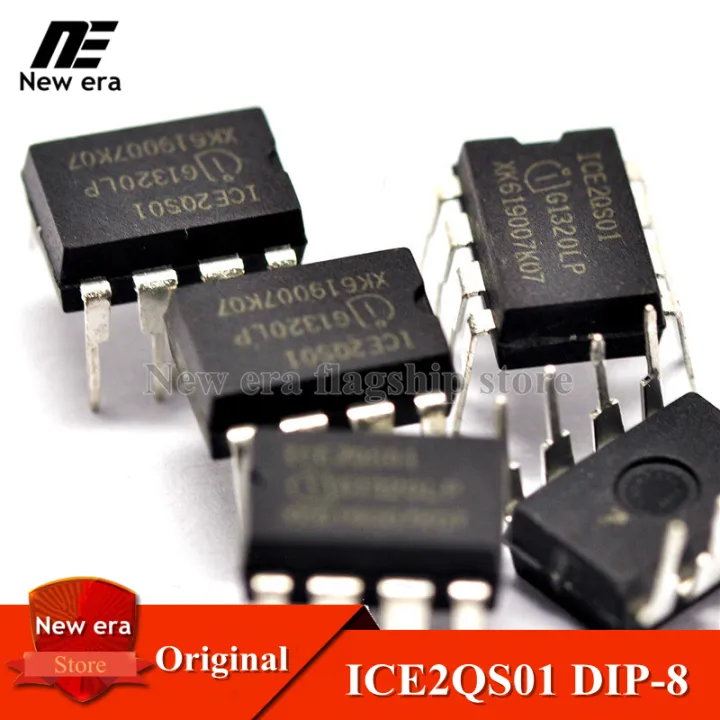5Pcs Original ICE2QS01 DIP-8 2QS01 DIP8 Power management chip New ...