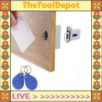 TheToolDepot ตู้เก็บของและตู้เสื้อผ้าตู้ล็อกเปิดเซ็นเซอร์อัจฉริยะฟรีมองไม่เห็นซ่อนล็อคประตูตู้ลิ้นชักรองเท้าล็อคสีเข้มแบบอิเล็กทรอนิกส์