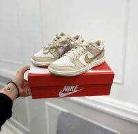 (พร้อมส่ง ของแท้ 100%) Nike dunk low metallic gold ?? สีชานมสวยๆ สวูชสีทองสวยมากเลยค่า ??