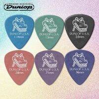 6pcs Dunlop Guitar Picks Gator Grip Frosted Plectrum 0.58 - 2.0mm for Bass Acoustic Electric Classic Guitar Accessories