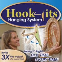 Hook - Its Wall Hanging System ตะขอติดผนัง ตะขอเกี่ยว ตะขอแขวนของ ตะขอเหล็ก ที่แขวนรูปภาพ ที่แขวนรูปผนัง ที่แขวนรูป T2149