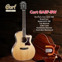 Cort GA5F-BW กีต้าร์โปร่งไฟฟ้าที่จัดสเปคได้แบบคุ้มราคา ได้ Solid Cedar Top(ไม้แท้) พร้อมติดตั้ง Fishman Sonicore Pickup