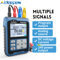 Aideepen FNIRSI SG-003A มัลติฟังก์ชั่กำเนิดสัญญาณ4-20ma แรงดันไฟฟ้าและปัจจุบันกระบวนการอะนาล็อกสอบเทียบที่ใช้สำหรับการแก้จุดบกพร่องของสนามอุตสาหกรรม /Plc เครื่องมือกระบวนการ/วาล์วไฟฟ้าฯลฯ