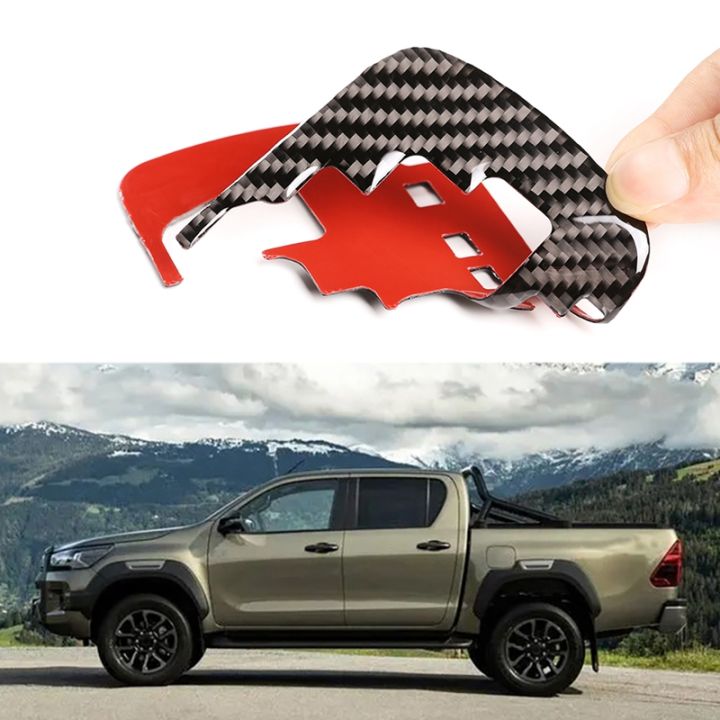 for-toyota-hilux-2015-2021-carbon-fiber-car-gear-shift-panel-cover-trim-car-styling-car-interior