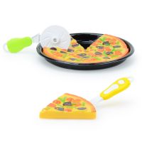 【hot】►☽  Kids Pizza Cutting Food Plastic Boy Pretend Game