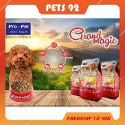 Chính hãng Thức Ăn Hạt Cho Chó Poodle GRAND MAGIC Vị Thịt Bò Gà Và Hải Sản