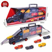 【Free-delivery】 Mamas &amp; Babies Pixar Car 3 Lightning McQueen Jackson พายุ Mack 1:55รถบรรทุกลุง Diecast ABS ของเล่นสำหรับเด็กของขวัญวันเกิดโมเดล