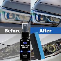 【CW】┅  Car Headlight Polishing Agent Scratch Remover Repair Fluid Renewal Maintenance Accessories