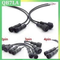 20cm 2pin 3pin 4 Pin IP65 DC female male connector power Cable Copper Wire waterproof Plug for LED Strips Jack 3A diy car repair QB7LA Shop