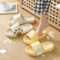 QiaoYiLuo Soft bottom slippers couples indoor home household sandals and slippers women thick bottom non-slip outer wear eva slippers cute cartoon girls slippers beach slippers