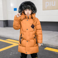 Children Clothes 2021 Boys Teen Clothing Warm Down Cotton Padded Winter Jackets Hooded Coat Thicken Outerwear Kids Parka 4 To 14