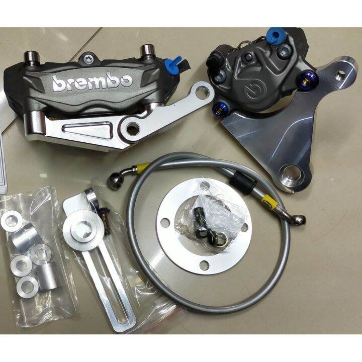 Original Brembo Caliper M3 / K50 P34 Front 100mm Rear Yamaha Y15 Y15zr ...