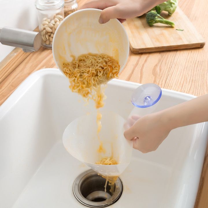 kitchen-self-standing-stopper-anti-blocking-device-foldable-filter-simple-sink-recyclable-collapsible-drain-basket-flter